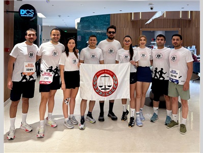 MERSİN BAROSU KOŞU TAKIMI MARATONDAN BAŞARIYLA DÖNDÜ
