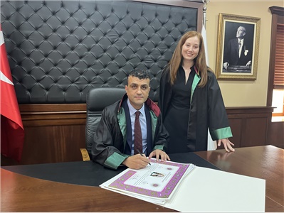 15 STAJYER AVUKATIMIZ CÜBBE GİYDİ