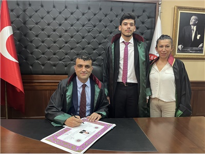 15 STAJYER AVUKATIMIZ CÜBBE GİYDİ