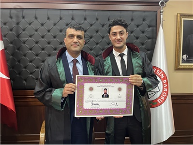 15 STAJYER AVUKATIMIZ CÜBBE GİYDİ