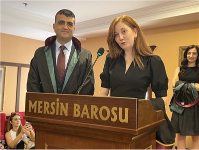 15 STAJYER AVUKATIMIZ CÜBBE GİYDİ