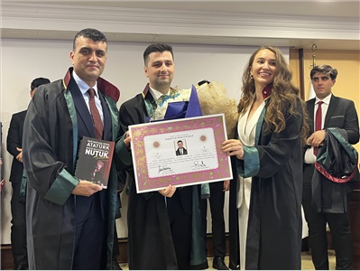 15 STAJYER AVUKATIMIZ CÜBBE GİYDİ