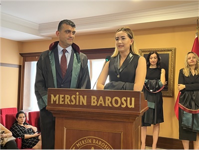 15 STAJYER AVUKATIMIZ CÜBBE GİYDİ