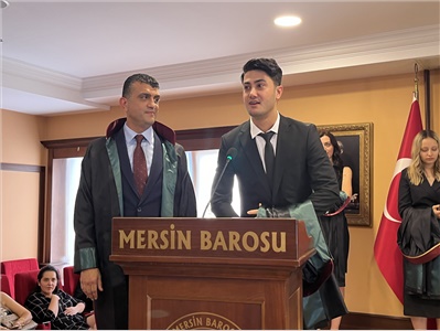 15 STAJYER AVUKATIMIZ CÜBBE GİYDİ