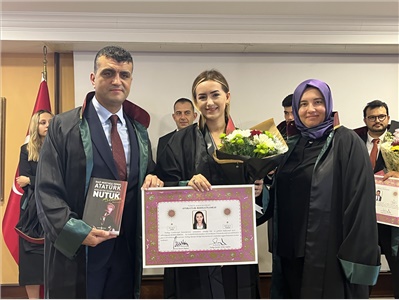 15 STAJYER AVUKATIMIZ CÜBBE GİYDİ