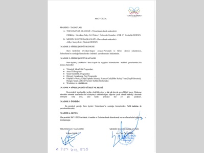 TEKNOSANAT AKADEMİ İLE İNDİRİM PROTOKOLÜ İMZALANDI