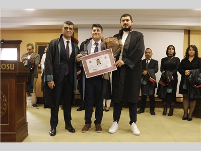 15 STAJYER AVUKATIMIZ CÜBBE GİYDİ