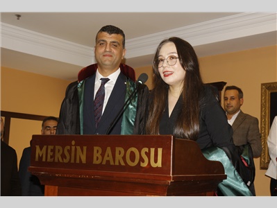15 STAJYER AVUKATIMIZ CÜBBE GİYDİ