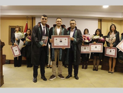 15 STAJYER AVUKATIMIZ CÜBBE GİYDİ
