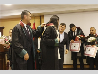 15 STAJYER AVUKATIMIZ CÜBBE GİYDİ