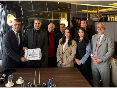 MESLEKTAŞIMIZIN OFİS AÇILIŞINA KATILDIK