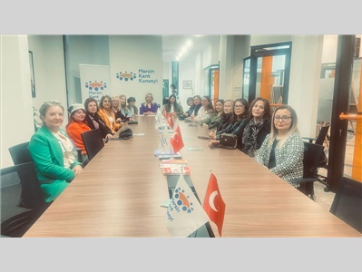 KADIN HAKLARI MERKEZİMİZ SERGİ AÇILIŞI VE KADIN HAKLARI SÖYLEŞİSİNE KATILDI
