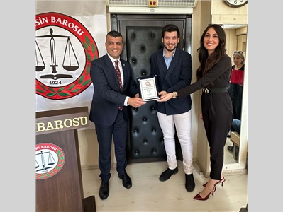 ANAMUR’DA AVUKATLARIMIZA ONUR PLAKETİ TAKDİM EDİLDİ
