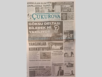 Göksu Deltası'nda basın açıklaması