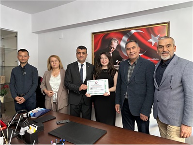 MESLEKTAŞLARIMIZIN OFİS AÇILIŞINA KATILDIK