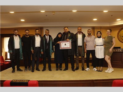 6 STAJYER AVUKATIMIZ CÜBBE GİYDİ
