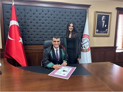 6 STAJYER AVUKATIMIZ CÜBBE GİYDİ