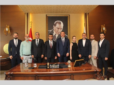 TÜRKİYE BAROLAR BİRLİĞİ BAŞKANI AV. R. ERİNÇ SAĞKAN, MERSİN BAROSU’NU ZİYARET ETTİ
