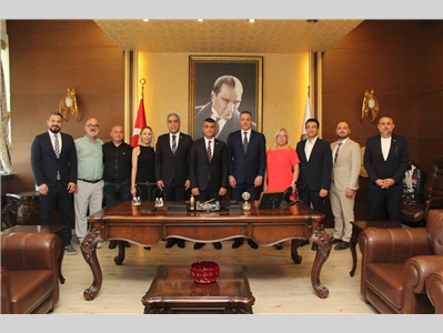 TÜRKİYE BAROLAR BİRLİĞİ BAŞKANI AV. R. ERİNÇ SAĞKAN, MERSİN BAROSU’NU ZİYARET ETTİ