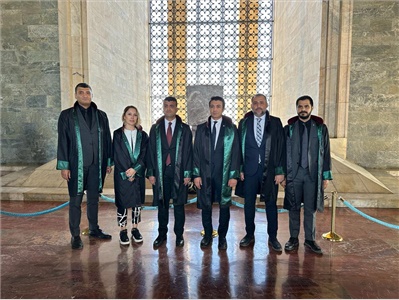 MERSİN BAROSU ATAMIZIN HUZURUNDA