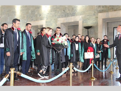 MERSİN BAROSU ATAMIZIN HUZURUNDA