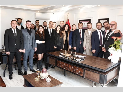 MESLEKTAŞIMIZIN OFİS AÇILIŞINA KATILDIK