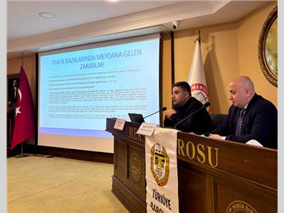 TRAFİK KAZALARINDAN KAYNAKLANAN DAVALAR VE SİGORTA TAHKİM UYGULAMALARI SEMİNERİ DÜZENLENDİ