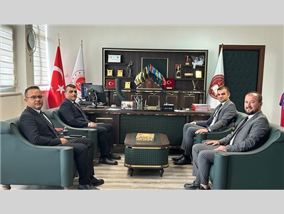 SİLİFKE CUMHURİYET BAŞSAVCISI SAYIN AHMET AKYILDIZ’A ZİYARET