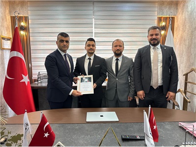 MESLEKTAŞIMIZIN OFİS AÇILIŞINA KATILDIK