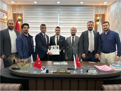 MESLEKTAŞIMIZIN OFİS AÇILIŞINA KATILDIK