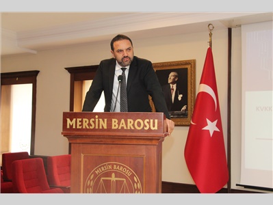 “KVKK KAPSAMINDA AVUKATLARLA İLGİLİ KURUL KARARLARININ İRDELENMESİ” KONULU SEMİNER DÜZENLENDİ