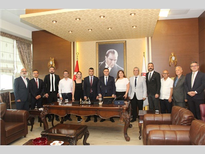 MERSİN SMMMO YÖNETİMİNDEN ZİYARET