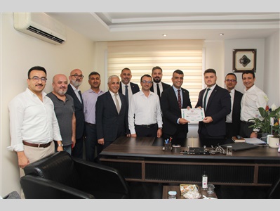 MESLEKTAŞIMIZIN OFİS AÇILIŞINA KATILDIK