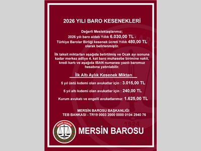 2026 YILI BARO KESENEKLERİ