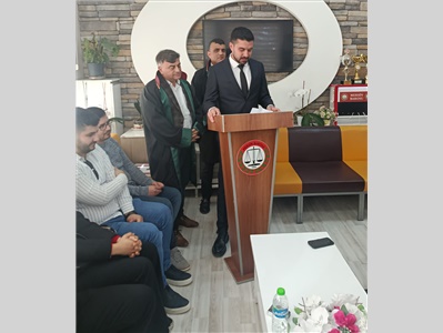 2 STAJYER AVUKATIMIZ MUT’TA DÜZENLENEN YEMİN TÖRENİNDE CÜBBE GİYDİ