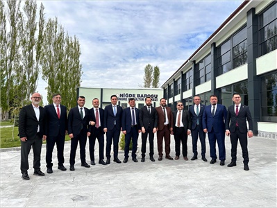 BARO BAŞKANIMIZ AV. GAZİ ÖZDEMİR, İÇ ANADOLU BÖLGE BARO BAŞKANLARI TOPLANTISINA KATILDI