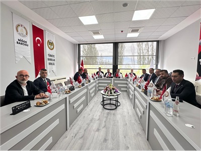 BARO BAŞKANIMIZ AV. GAZİ ÖZDEMİR, İÇ ANADOLU BÖLGE BARO BAŞKANLARI TOPLANTISINA KATILDI