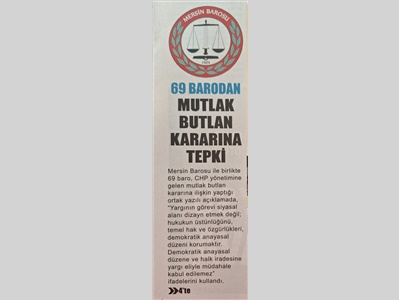 Mutlak Butlan kararı basın açıklaması