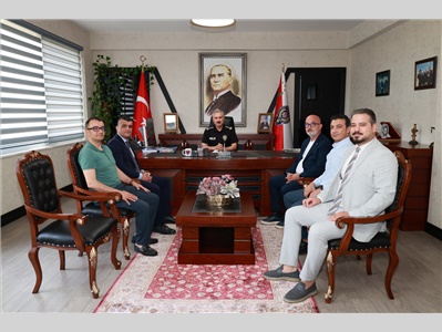 BARO YÖNETİMİNDEN, MERSİN İL EMNİYET MÜDÜRÜ SAYIN FAHRİ AKTAŞ’A ZİYARET