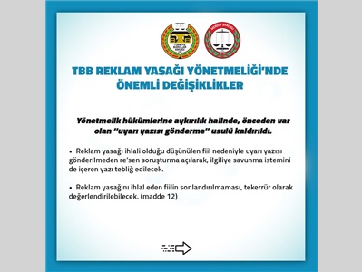 TBB REKLAM YÖNETMELİĞİ'NDE ÖNEMLİ DEĞİŞİKLİKLER YAPILDI