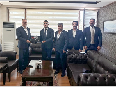 BARO YÖNETİMİMİZDEN, MUT KAYMAKAMI SAYIN OSMAN ÇELİKKOL’A ZİYARET