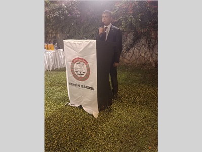 BAROMUZ TARSUS’TA ADLİ YIL AÇILIŞ RESEPSİYONU DÜZENLEDİ