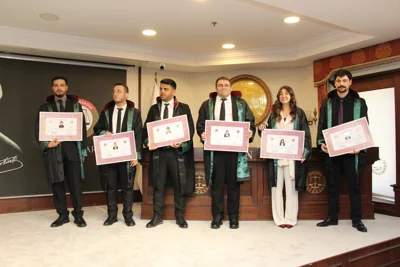 6 STAJYER AVUKATIMIZ DAHA SAVUNMA MESLEĞİNE İLK RESMİ ADIMI ATTI