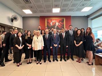 BARO BAŞKANIMIZ AV. GAZİ ÖZDEMİR MAZBATASINI ALDI