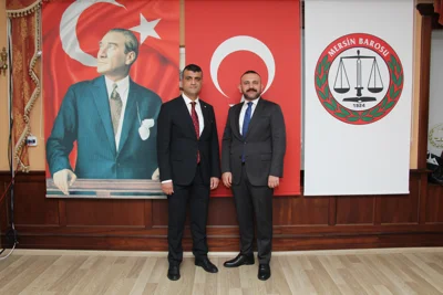 MERSİN BAROSU CUMHURİYET RESEPSİYONU DÜZENLEDİ