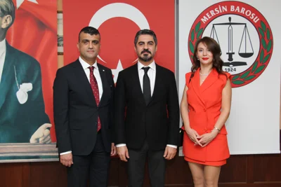 MERSİN BAROSU CUMHURİYET RESEPSİYONU DÜZENLEDİ