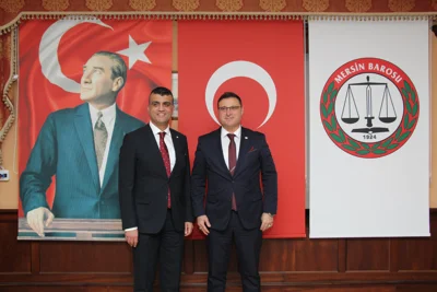 MERSİN BAROSU CUMHURİYET RESEPSİYONU DÜZENLEDİ
