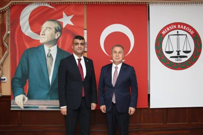 MERSİN BAROSU CUMHURİYET RESEPSİYONU DÜZENLEDİ
