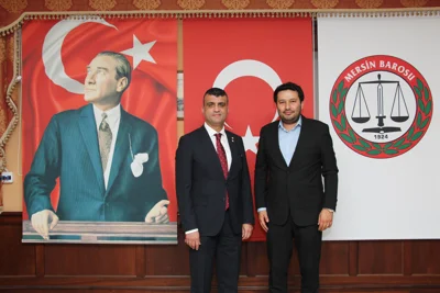 MERSİN BAROSU CUMHURİYET RESEPSİYONU DÜZENLEDİ